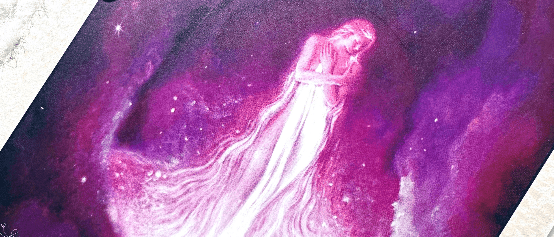 A tarot card from the Rumi Oracle deck